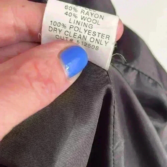 Hugo Buscati black blazer size 8 - Picture 6 of 8